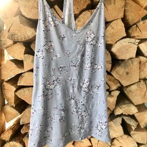Floral tank top